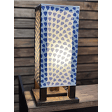 Blue Mosaic Deco Lamp