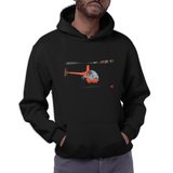Robinson R22 Beta II ZS-PZJ - Men's Hoodie 1 (GeraldSmithArt)