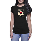 Route 62 Wine Route - Ladies Black T Shirt