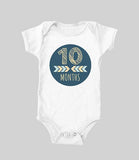 Tribal Baby Monthly Onesies  (baby onesie)