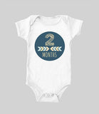 Tribal Baby Monthly Onesies  (baby onesie)