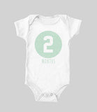 Baby Monthly Circles (baby onesie)