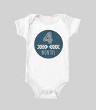 Tribal Baby Monthly Onesies  (baby onesie)