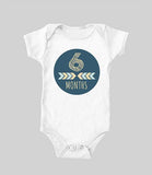 Tribal Baby Monthly Onesies  (baby onesie)