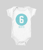 Baby Monthly Circles (baby onesie)