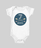 Tribal Baby Monthly Onesies  (baby onesie)
