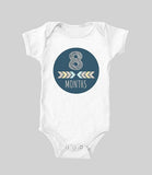 Tribal Baby Monthly Onesies  (baby onesie)
