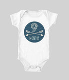 Tribal Baby Monthly Onesies  (baby onesie)
