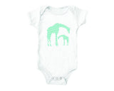 Pineapple Giraffe (baby onesies)