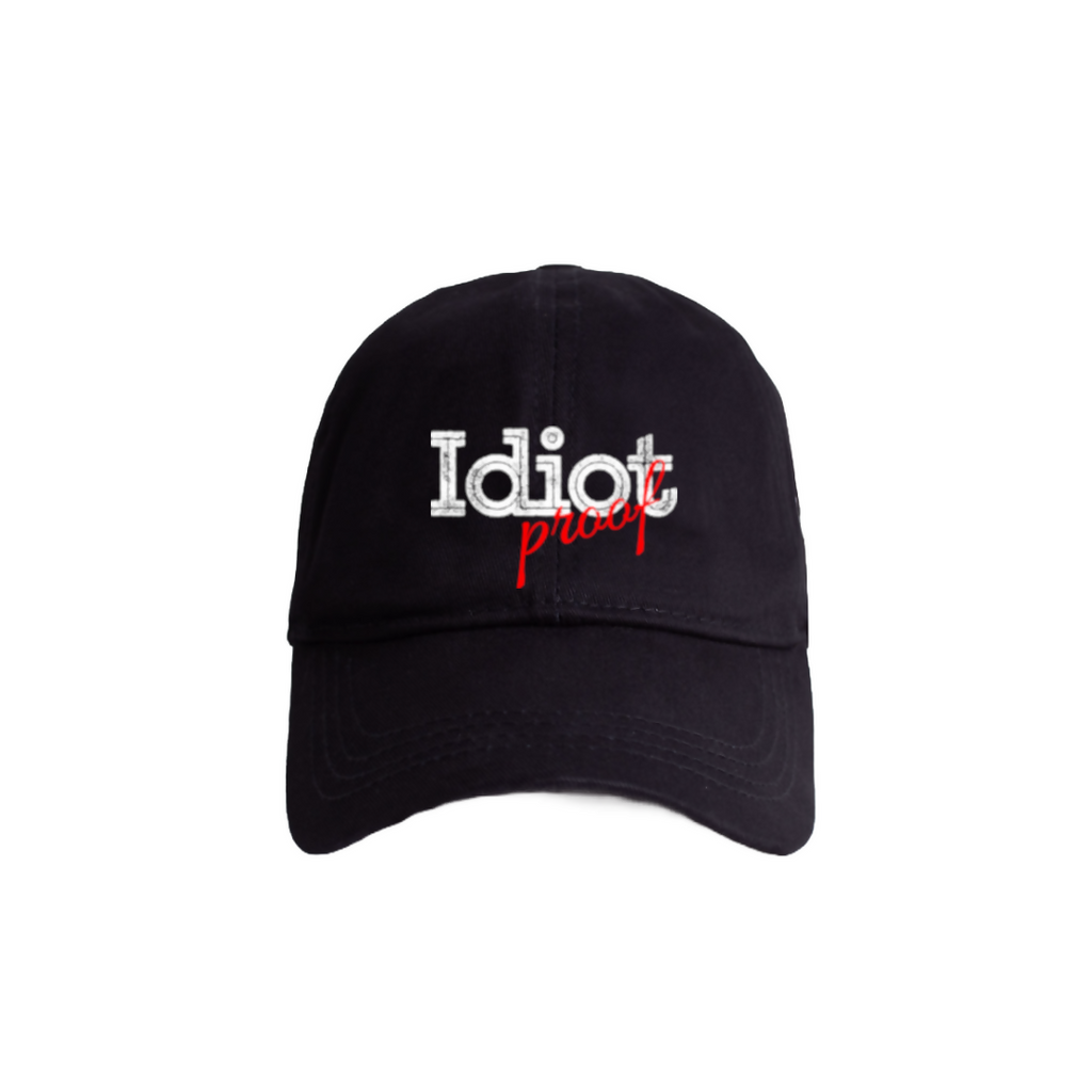 IDIOT PROOF-Cotton Chino Baseball cap (Moretega)