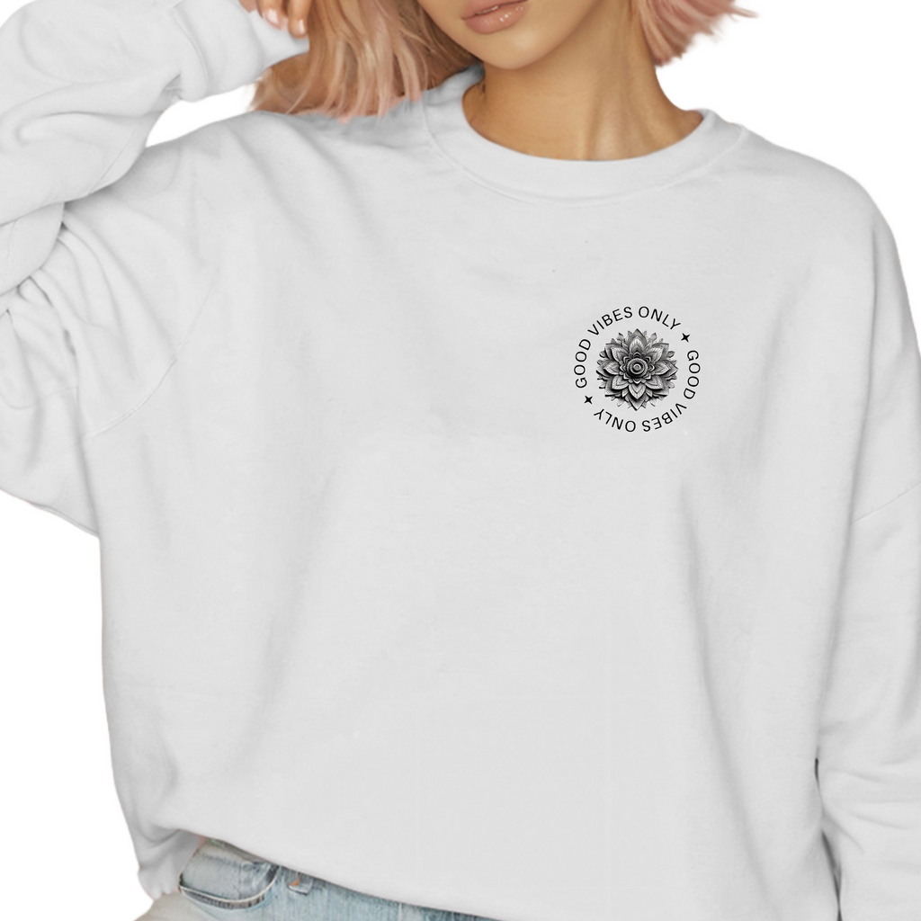 Good vibes 6 - Unisex Sweater (ArtzyAi)