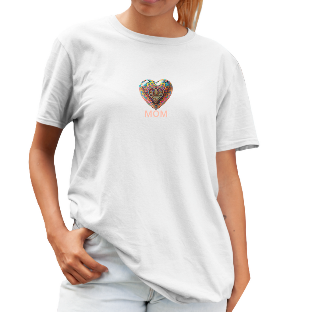 Mom's Love:6 - Unisex T-shirt (ArtzyAi)