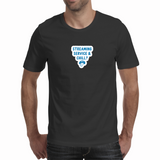 Charcoal Mens on White