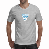 Grey Heather Mens on White