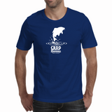 Jumping Carp White - Men's Tee (Carp Adventures SA)