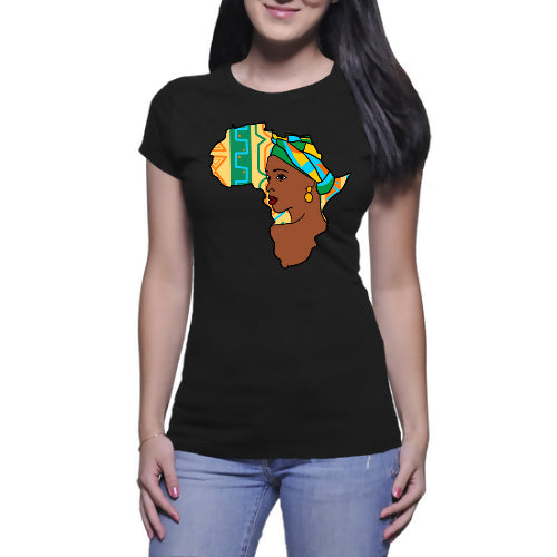 African Woman - Women's T-shirt (Cici.N)