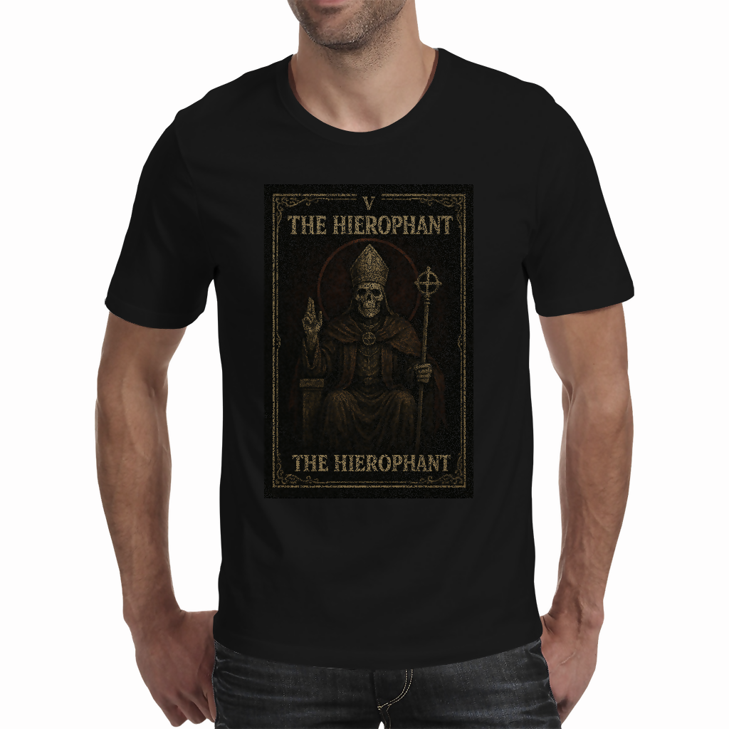 The Hierophant Mens T - Shirt (Riotwear SA)