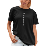 REFLECT-Unisex tshirt Black (Moretega) F&B