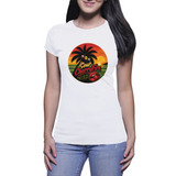 Sour CherryFire Reggae Sunset - Ladies T-shirt - (MidNiteFB)
