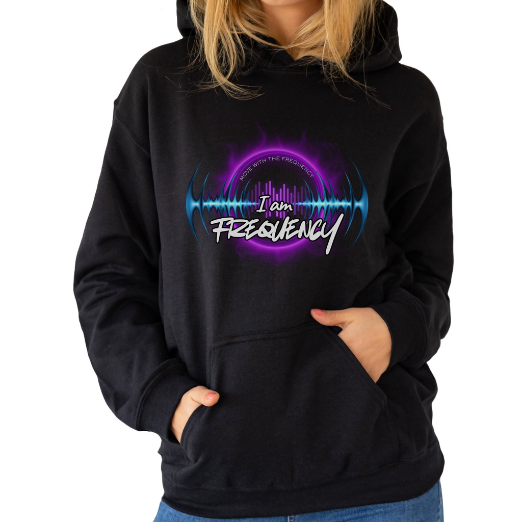 I am Frequency - Unisex Hoodie - (MidNiteFB)