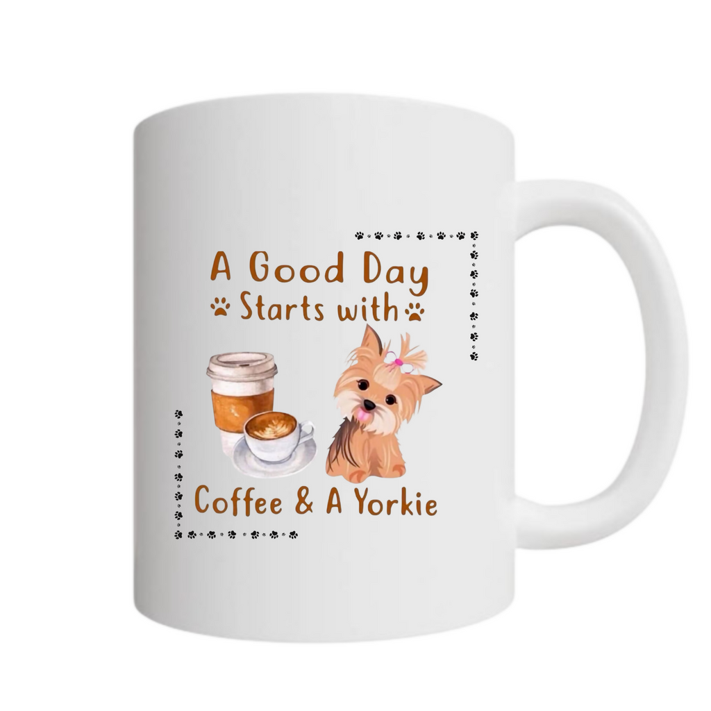 A Good Day Yorkie - Mug (PODPOP)