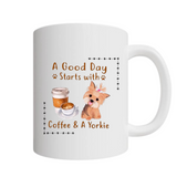 A Good Day Yorkie - Mug (PODPOP)