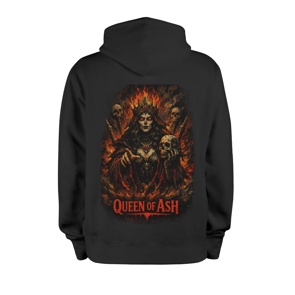 Queen of Ash Unisex Hoodie - (Riotwear S.A)