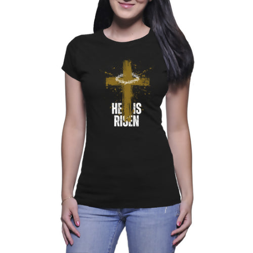 He is risen - Women's T-shirt (Cici.N)