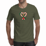 Khaki Mens on White