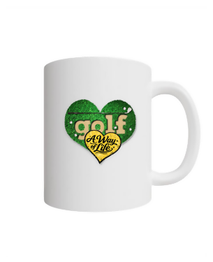 Golf Dad - A Way of Life-Mug-Right-handed (Podpop)