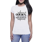 Silence Is Golden (Ladies)