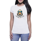 Farm Style Duck - Lady's T Shirt (Route 62 T'S)