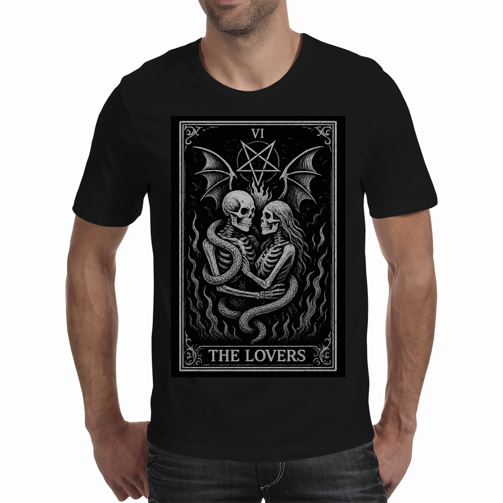 The Lovers Tarot Men's T- Shirt (Riotwear SA)
