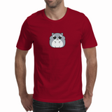Red Mens on White
