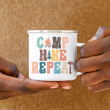 Camp Hike Repeat Mug