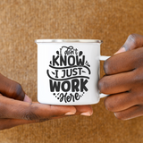 I Don't Know Mug