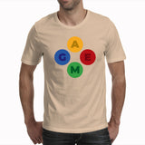 GAME BUTTONS - Men's T-Shirt (KABELOSCOPE)
