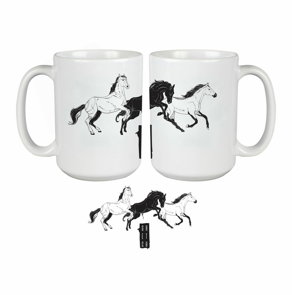 Horse Mug - 15oz Mug (GRETCH)