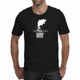 Jumping Carp White - Men's Tee (Carp Adventures SA)