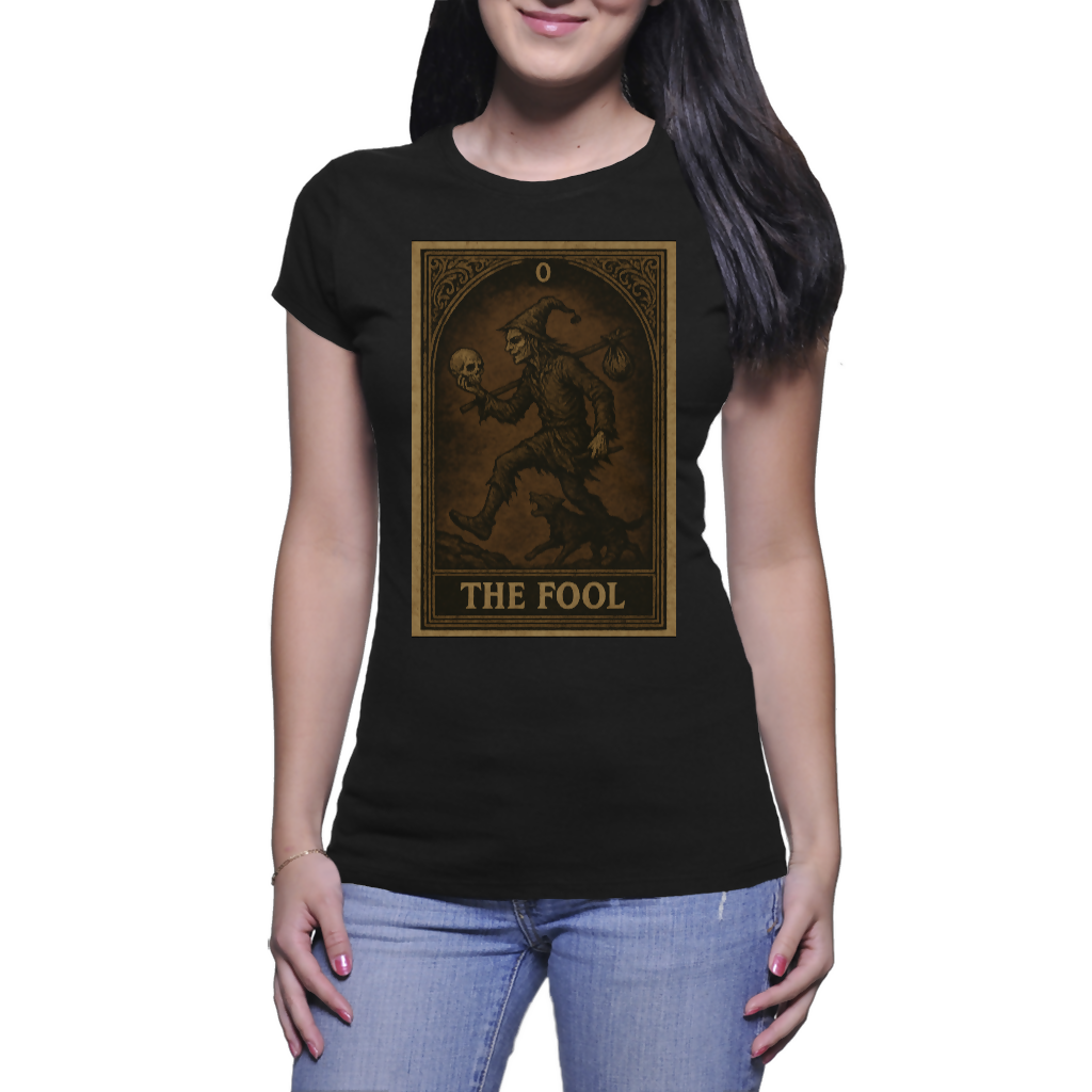 The Fool - Ladies Crew Neck T-shirts (Riotwear SA)