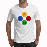 GAME BUTTONS - Men's T-Shirt (KABELOSCOPE)