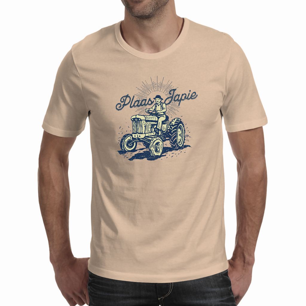 Plaasjapie Trekker- Men's T - Shirt ( Route 62 T'S )