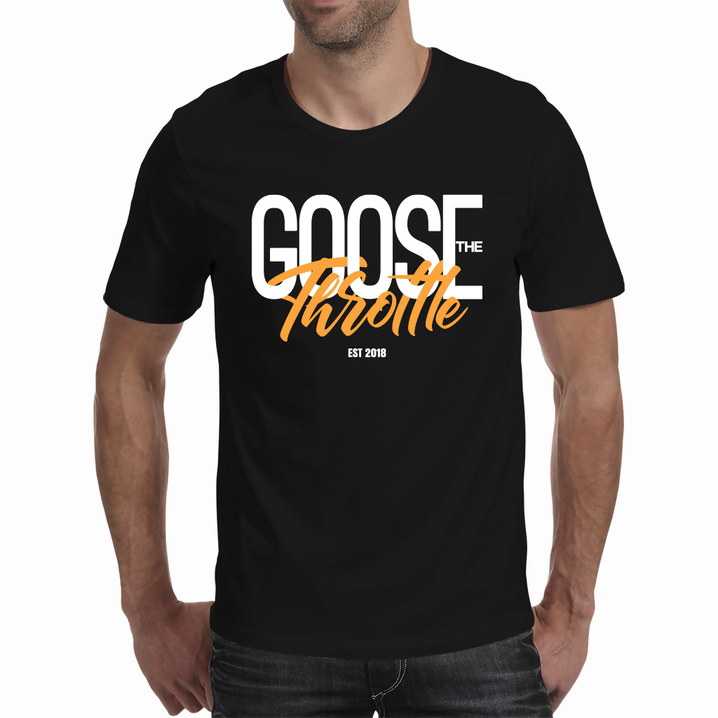 Goose the Throttle Logo Tee - Men's T-shirt (GOOSE It)