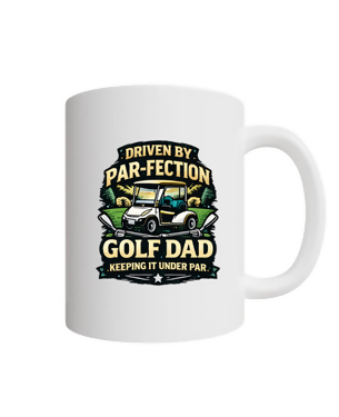 Golf Dad - Par-Fection-Mug-Right-handed (Podpop)