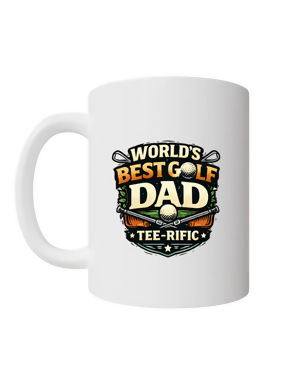 Golf Dad - Tee-Rific-Mug-Left-handed (Podpop)