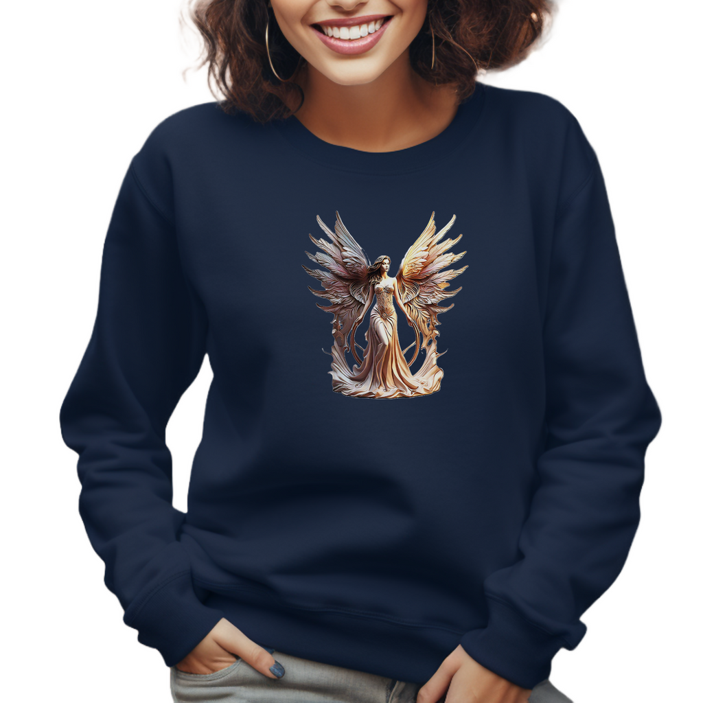 Whispering Wings 12 - Unisex Sweater (ArtzyAi)