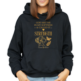God met me in my softness - Unisex Hoodie (Rooted in Purpose)
