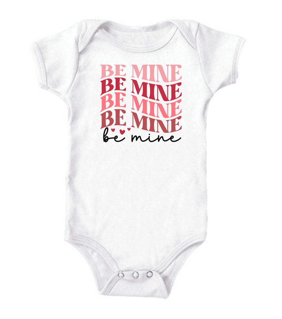 Be Mine X5 Valentine's Day (baby onesies)
