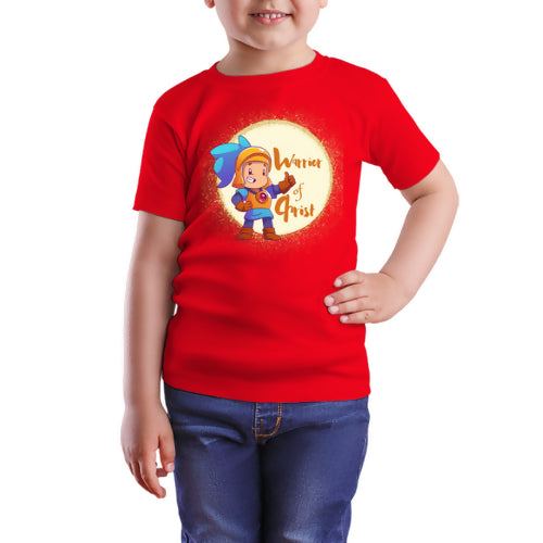 Warrior of Christ - Kid's T-shirt (Cici.N)