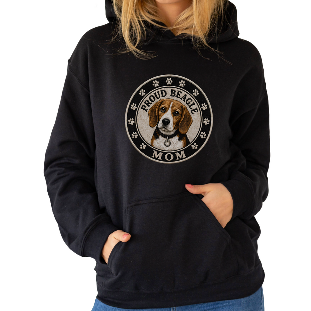 Proud Pet Mom Collection - Unisex Hoodie - (MidNiteFB)